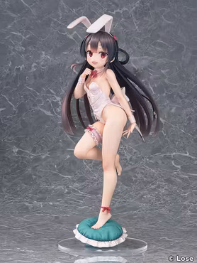 (18+) Maitetsu Last Run!! Hachiroku (White Bunny Ver.) 1/3 Scale Figure