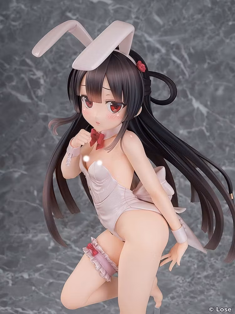 (18+) Maitetsu Last Run!! Hachiroku (White Bunny Ver.) 1/3 Scale Figure