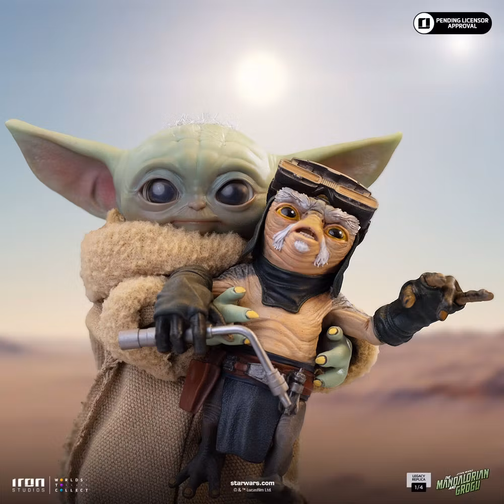 Star Wars: The Mandalorian & Grogu Legacy Replica Grogu No Squeezy 1/4 Scale Statue