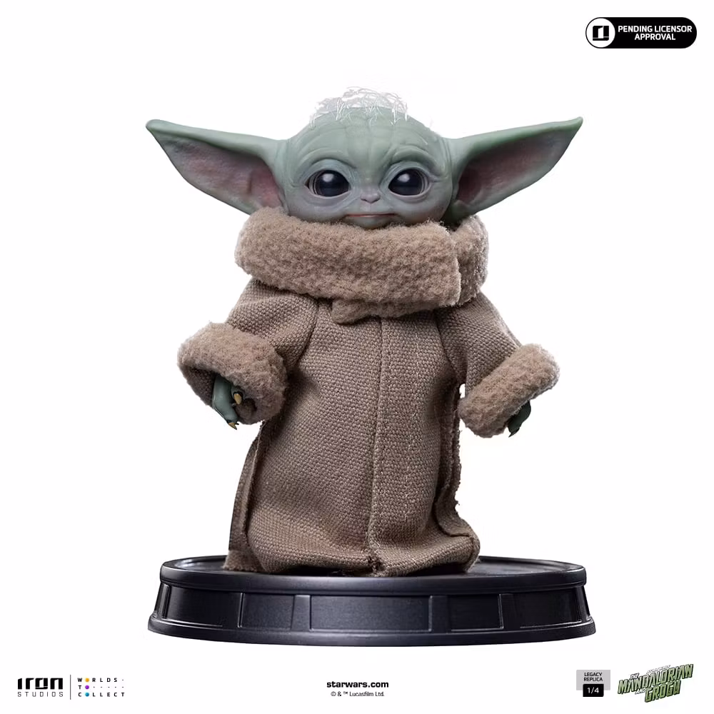 Star Wars: The Mandalorian & Grogu Legacy Replica Grogu Always Curious 1/4 Scale Statue