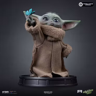 Star Wars: The Mandalorian & Grogu Legacy Replica Grogu Butterfly Wonder 1/4 Scale Statue