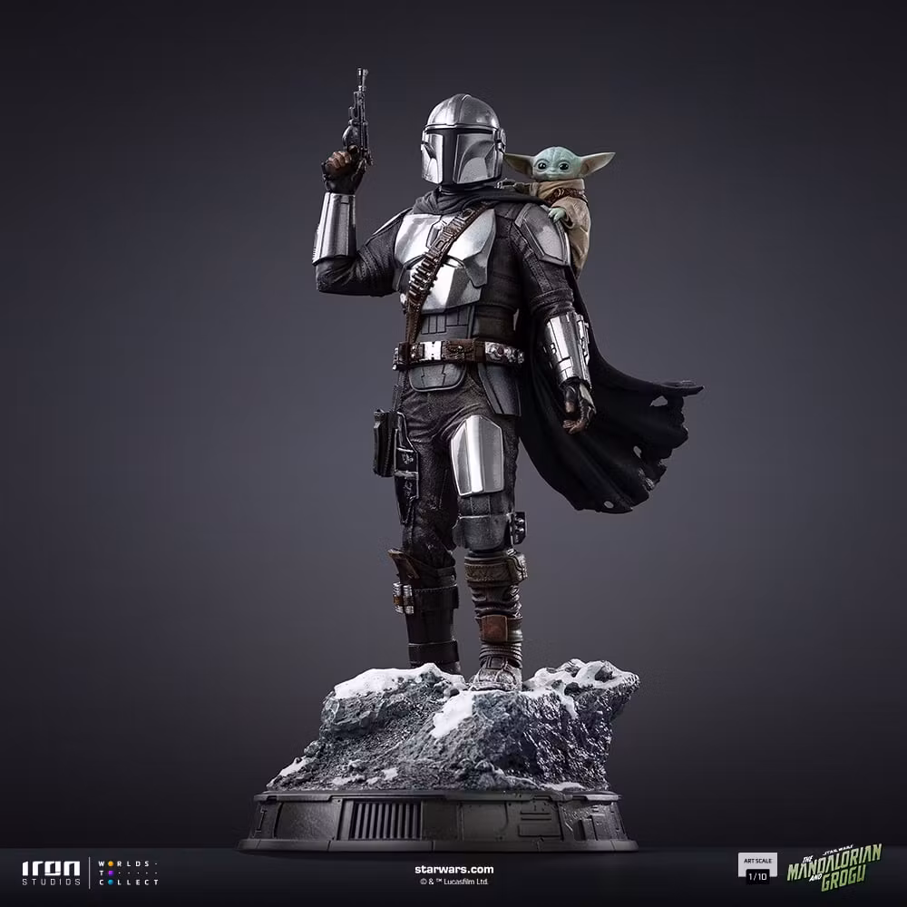 Star Wars: The Mandalorian & Grogu The Mandalorian & Grogu 1/10 Art Scale Statue