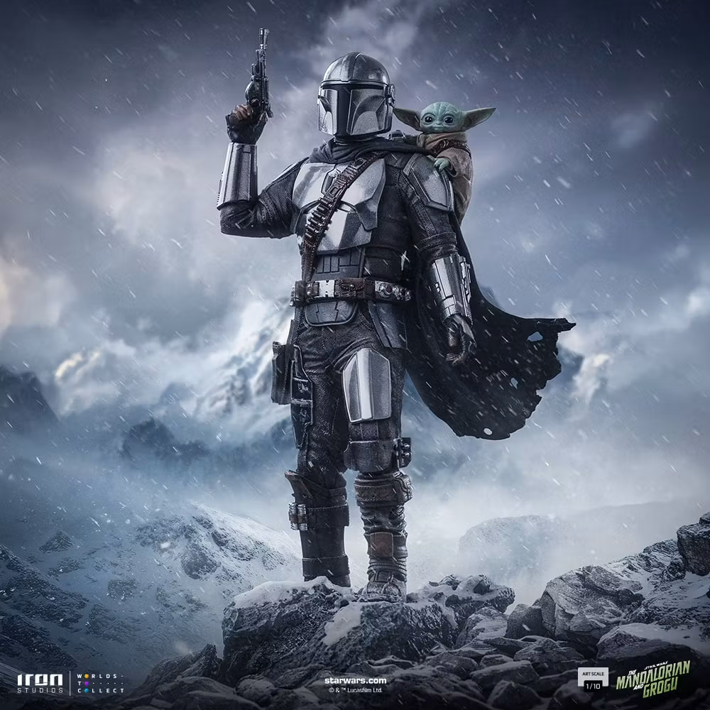 Star Wars: The Mandalorian & Grogu The Mandalorian & Grogu 1/10 Art Scale Statue