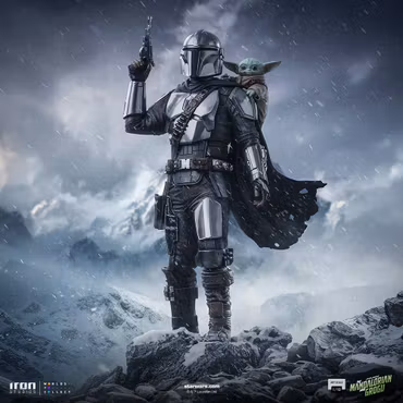 Star Wars: The Mandalorian & Grogu The Mandalorian & Grogu 1/10 Art Scale Statue