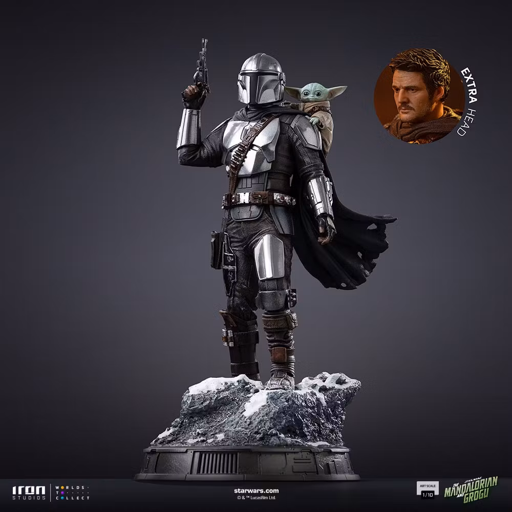 Star Wars: The Mandalorian & Grogu The Mandalorian & Grogu 1/10 Art Scale Statue