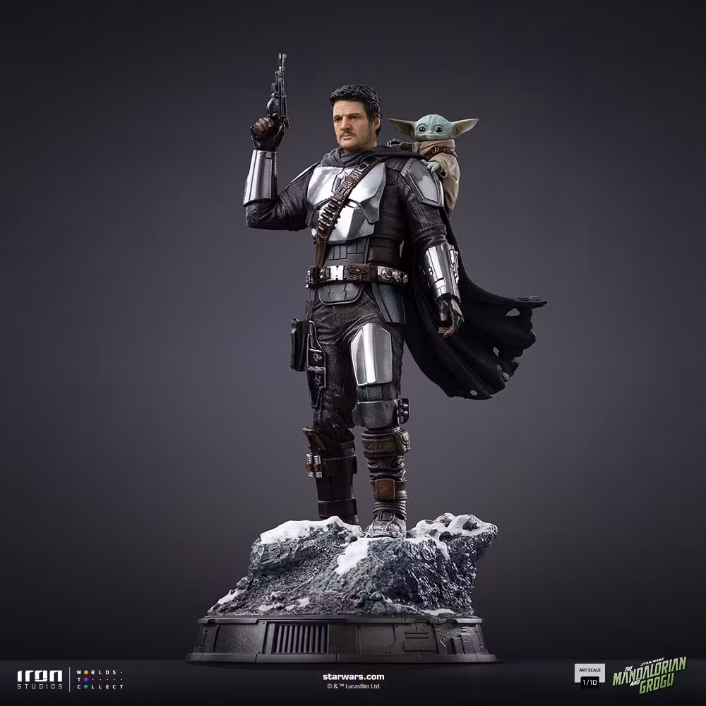 Star Wars: The Mandalorian & Grogu The Mandalorian & Grogu 1/10 Art Scale Statue