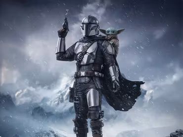 Star Wars: The Mandalorian & Grogu The Mandalorian & Grogu 1/10 Art Scale Statue