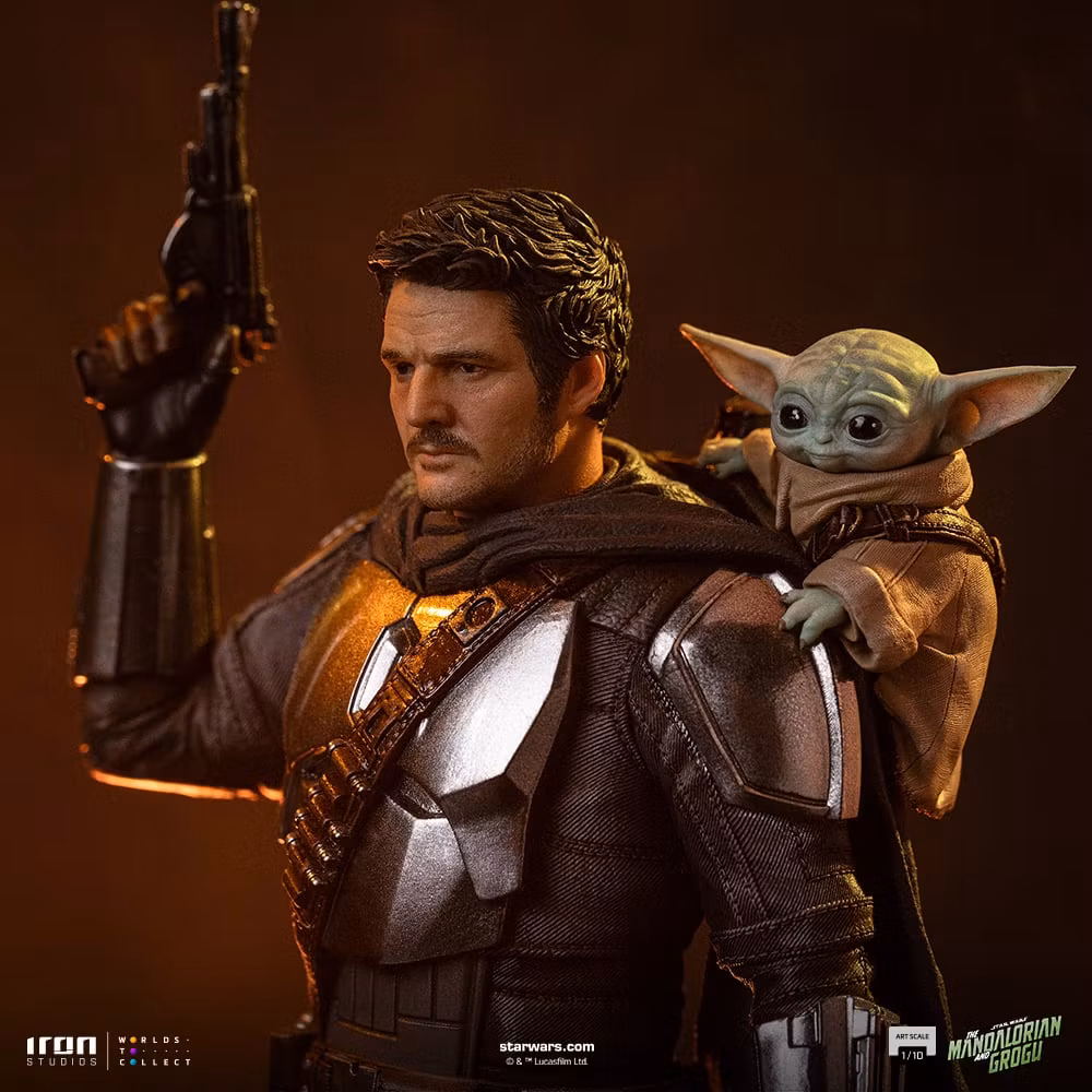 Star Wars: The Mandalorian & Grogu The Mandalorian & Grogu 1/10 Art Scale Statue
