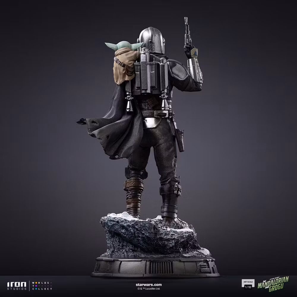 Star Wars: The Mandalorian & Grogu The Mandalorian & Grogu 1/10 Art Scale Statue