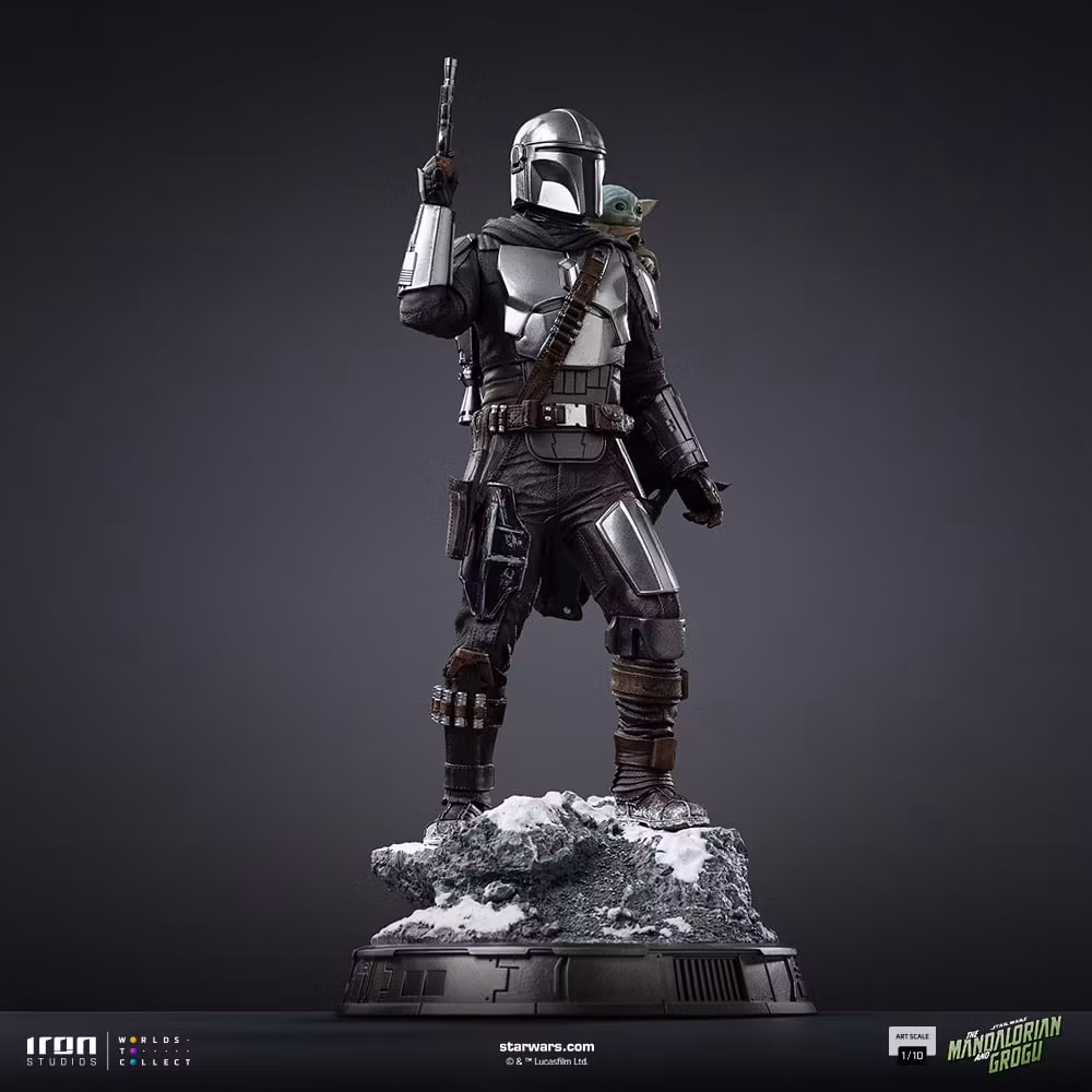 Star Wars: The Mandalorian & Grogu The Mandalorian & Grogu 1/10 Art Scale Statue