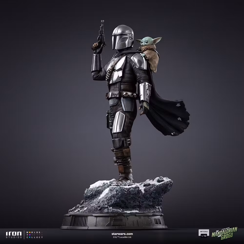 Star Wars: The Mandalorian & Grogu The Mandalorian & Grogu 1/10 Art Scale Statue