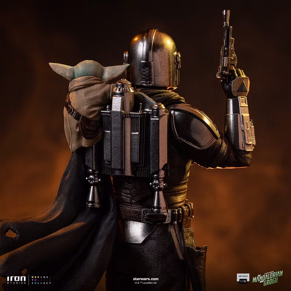 Star Wars: The Mandalorian & Grogu The Mandalorian & Grogu 1/10 Art Scale Statue