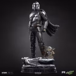 Star Wars: The Mandalorian & Grogu Legacy Replica The Mandalorian and Grogu 1/4 Scale Limited Edition Statue