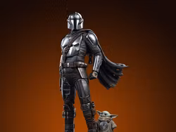 Star Wars: The Mandalorian & Grogu Legacy Replica The Mandalorian and Grogu 1/4 Scale Limited Edition Statue