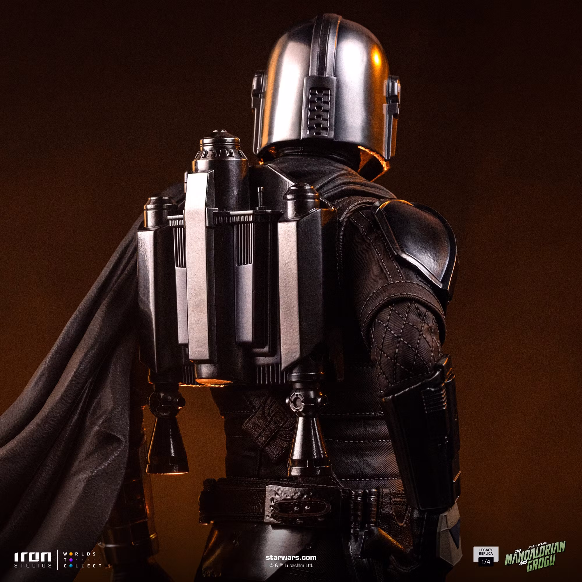 Star Wars: The Mandalorian & Grogu Legacy Replica The Mandalorian and Grogu 1/4 Scale Limited Edition Statue