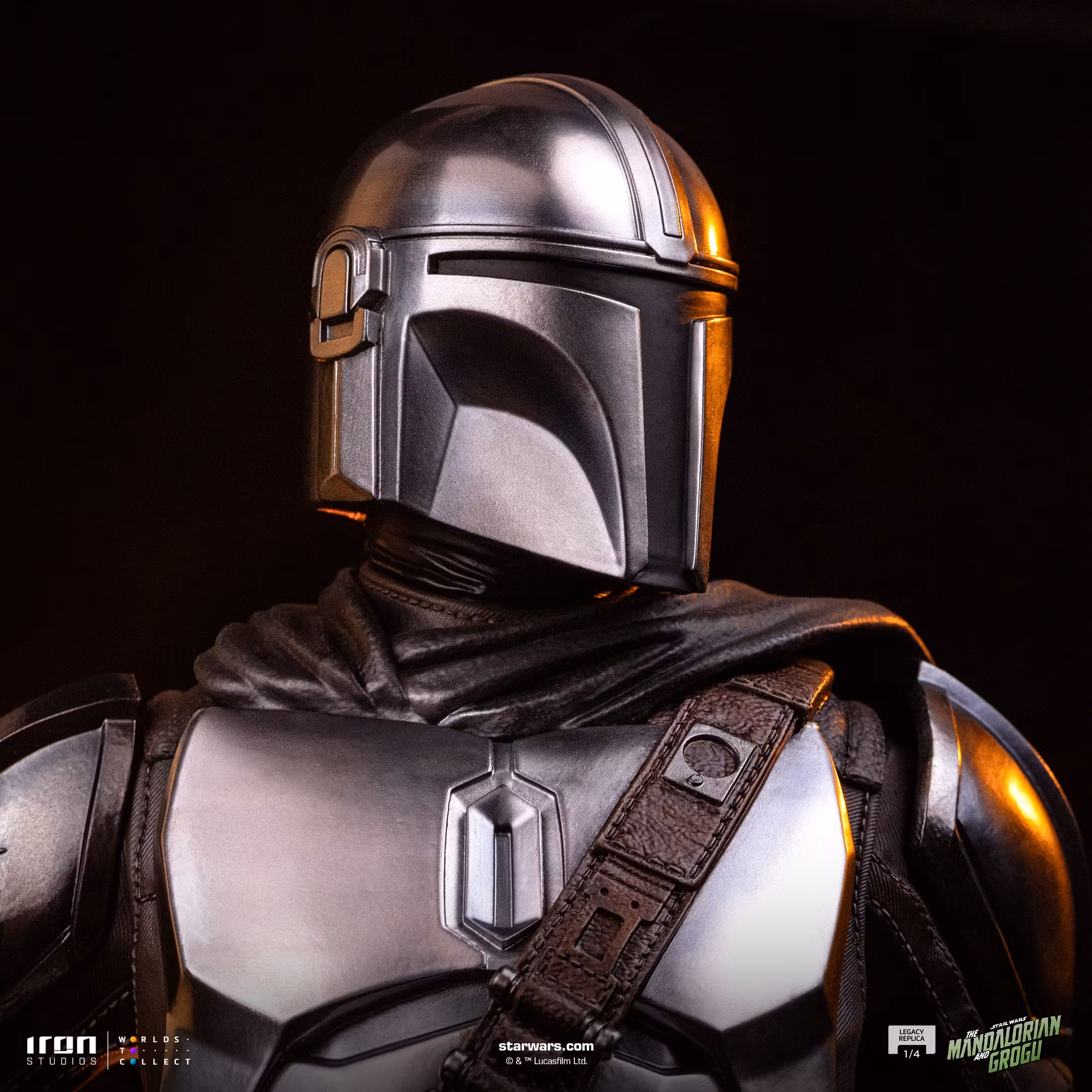 Star Wars: The Mandalorian & Grogu Legacy Replica The Mandalorian and Grogu 1/4 Scale Limited Edition Statue