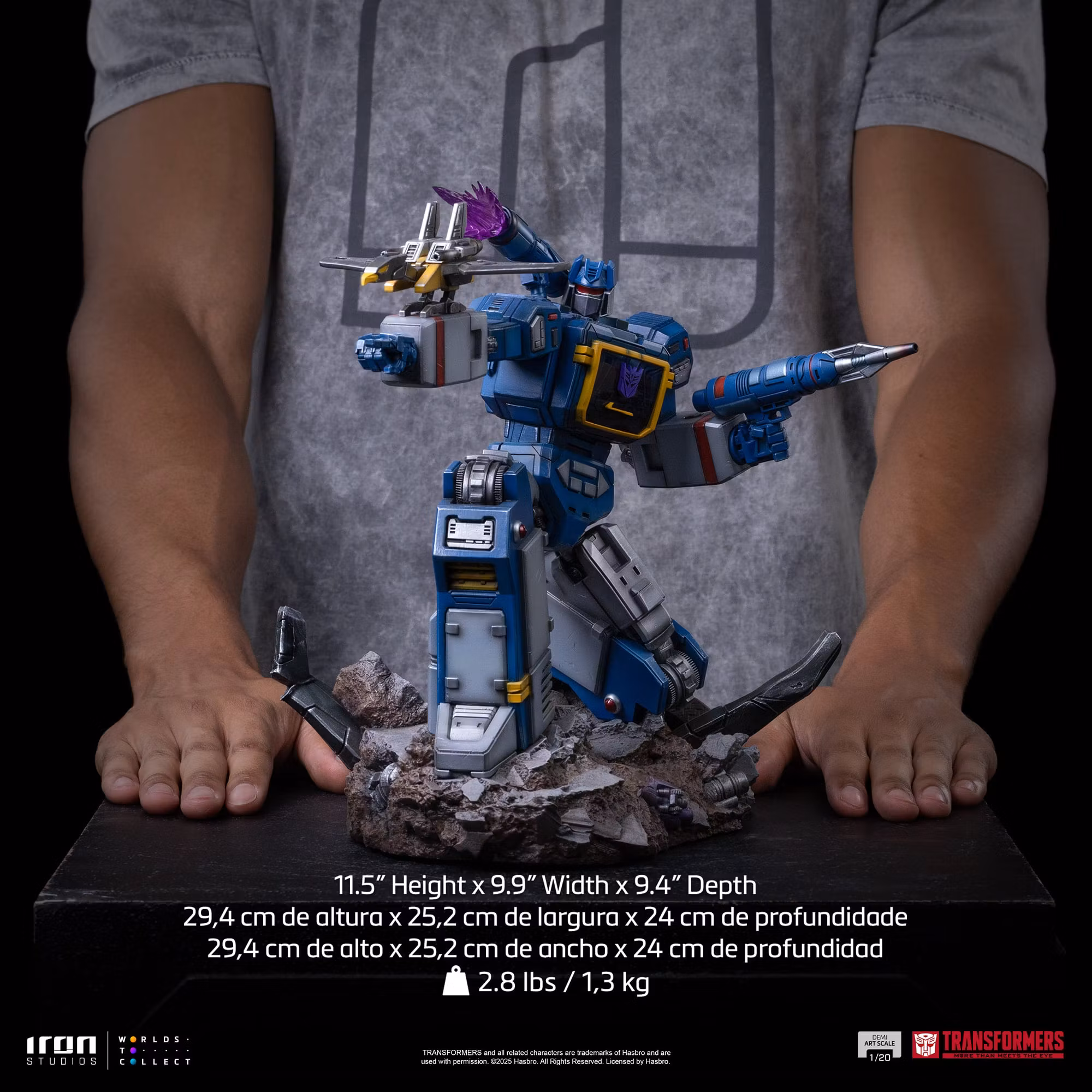 Transformers Soundwave 1/10 Art Scale Statue