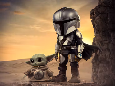 Star Wars: The Mandalorian & Grogu MiniCo The Mandalorian & Grogu Figure