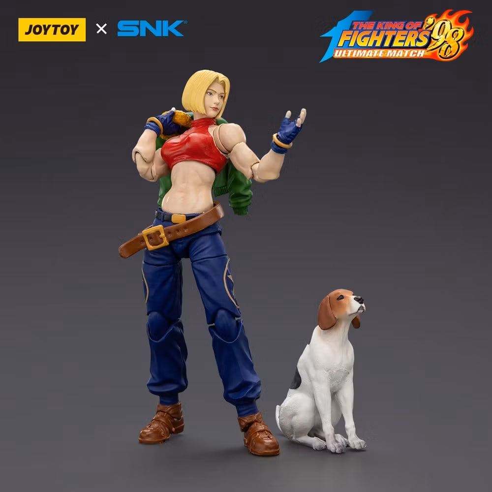 The King of Fighters '98 Ultimate Match Action Figure Blue Mary