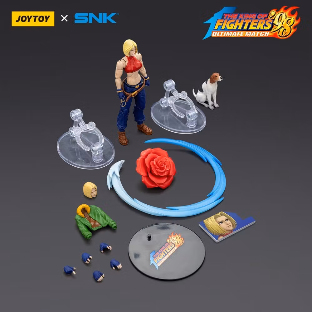 The King of Fighters '98 Ultimate Match Action Figure Blue Mary