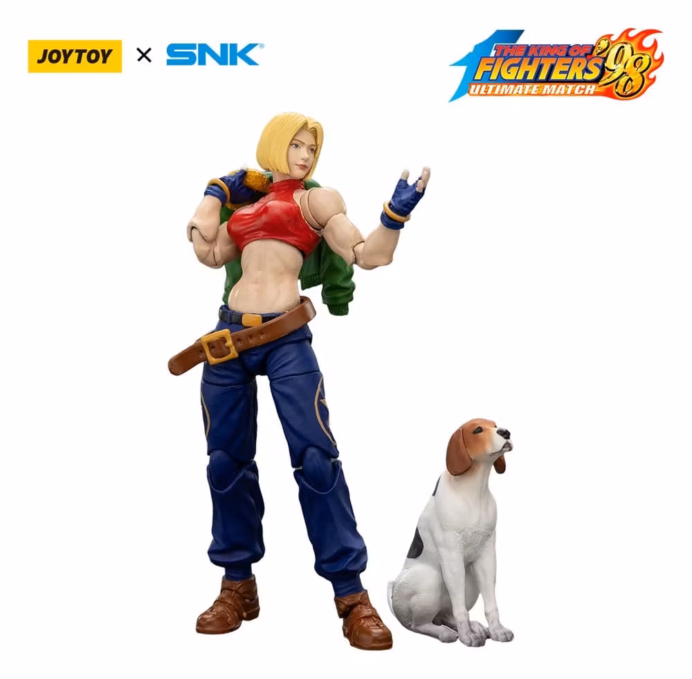The King of Fighters '98 Ultimate Match Action Figure Blue Mary