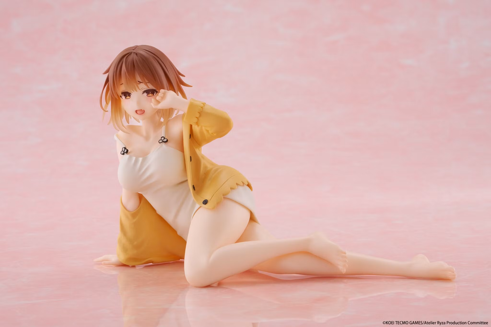 Atelier Ryza: Ever Darkness & the Secret Hideout Desktop Cute Ryza (Nightwear Ver.) Figure (Rerelease)