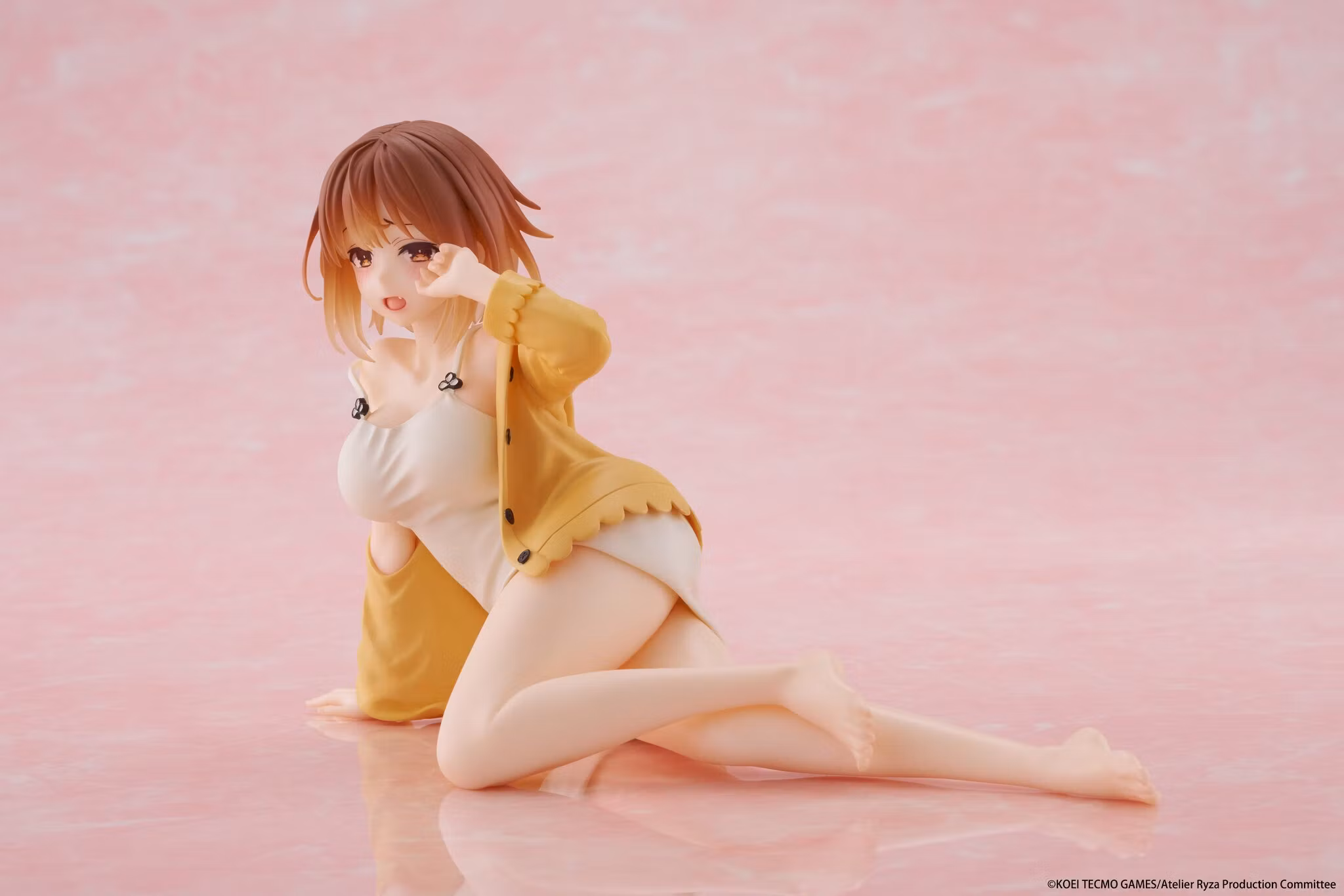 Atelier Ryza: Ever Darkness & the Secret Hideout Desktop Cute Ryza (Nightwear Ver.) Figure (Rerelease)