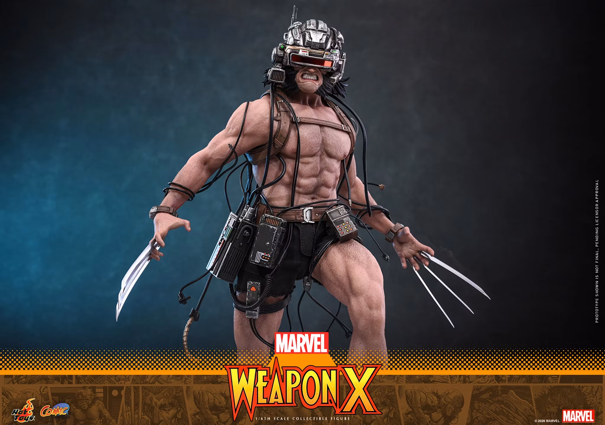 Marvel Comics CMS034 Weapon X 1/6th Scale Collectible Figure