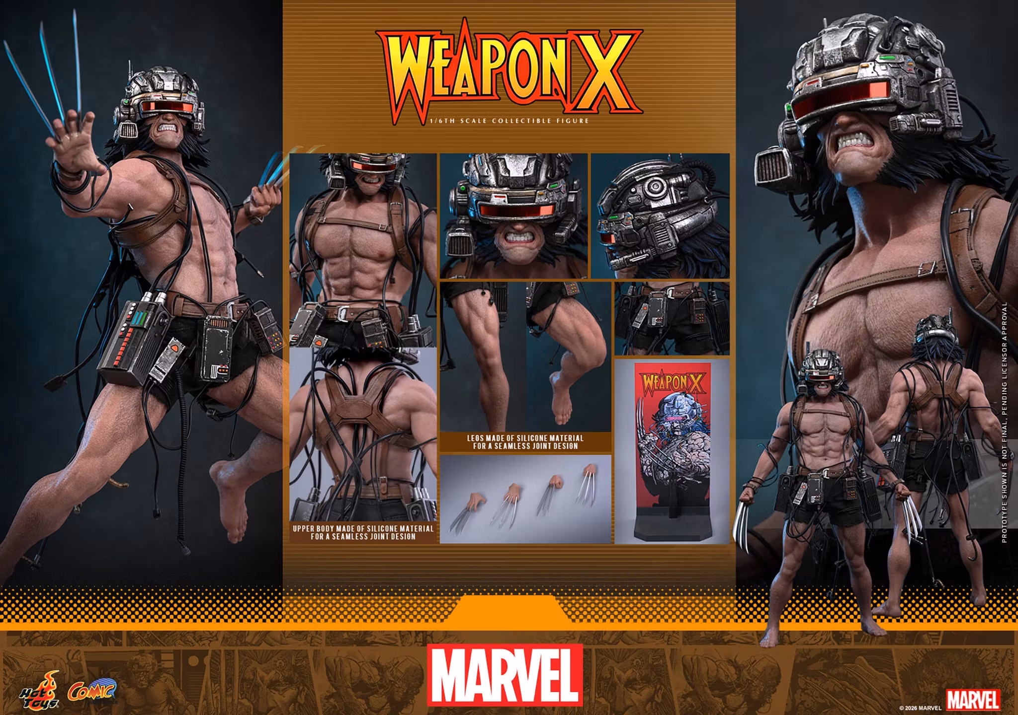 Marvel Comics CMS034 Weapon X 1/6th Scale Collectible Figure