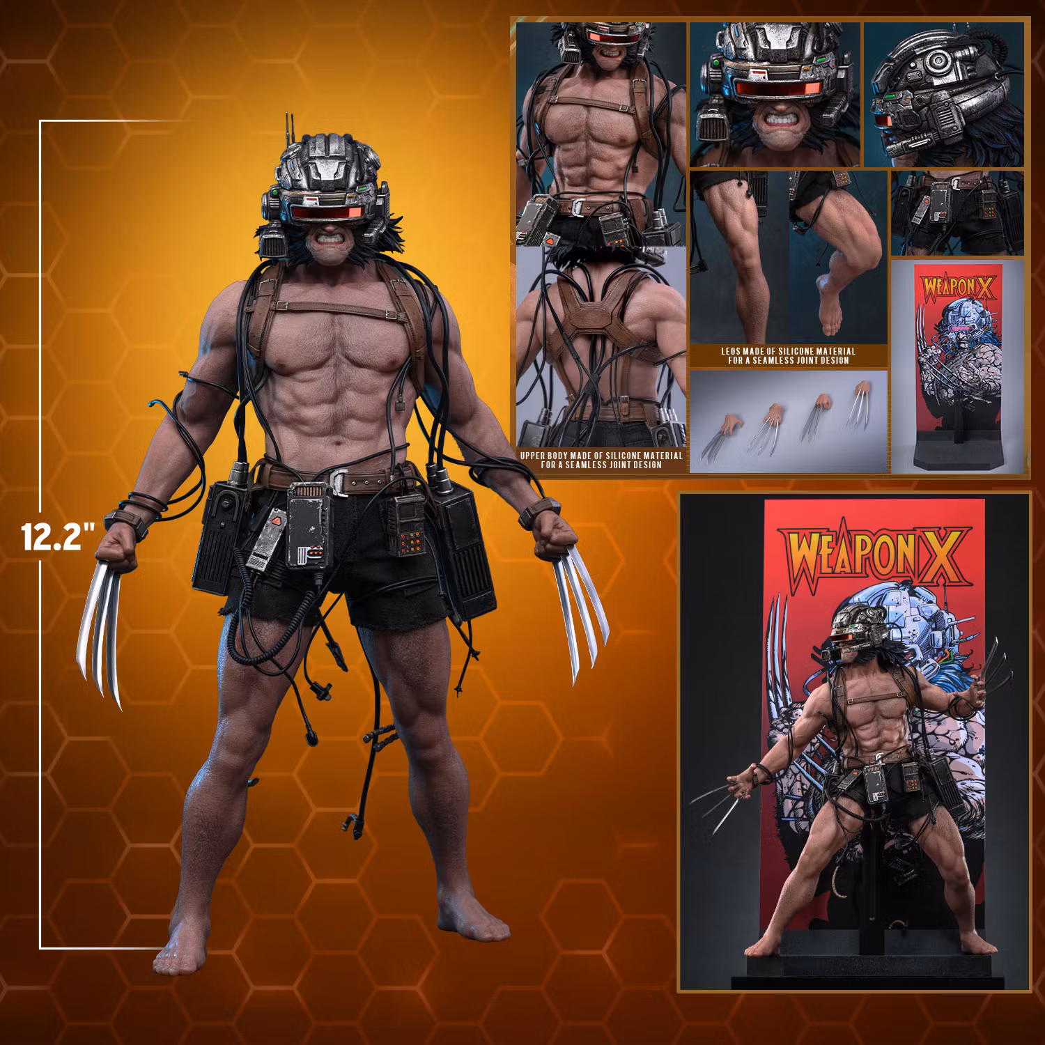 Marvel Comics CMS034 Weapon X 1/6th Scale Collectible Figure