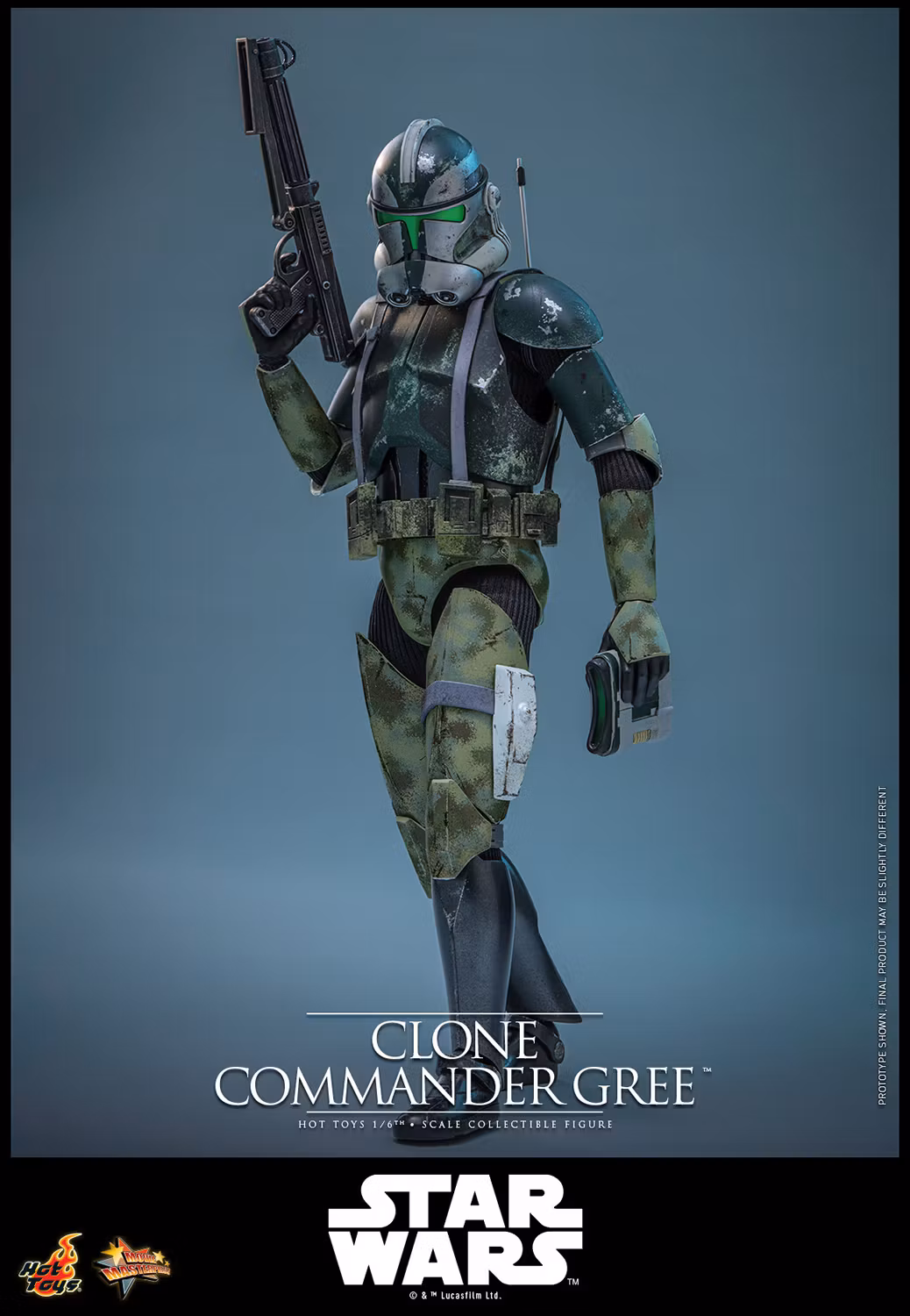 Star Wars: Revenge of the Sith MMS877 Clone Commander Gree 1/6th Scale Collectible Figure