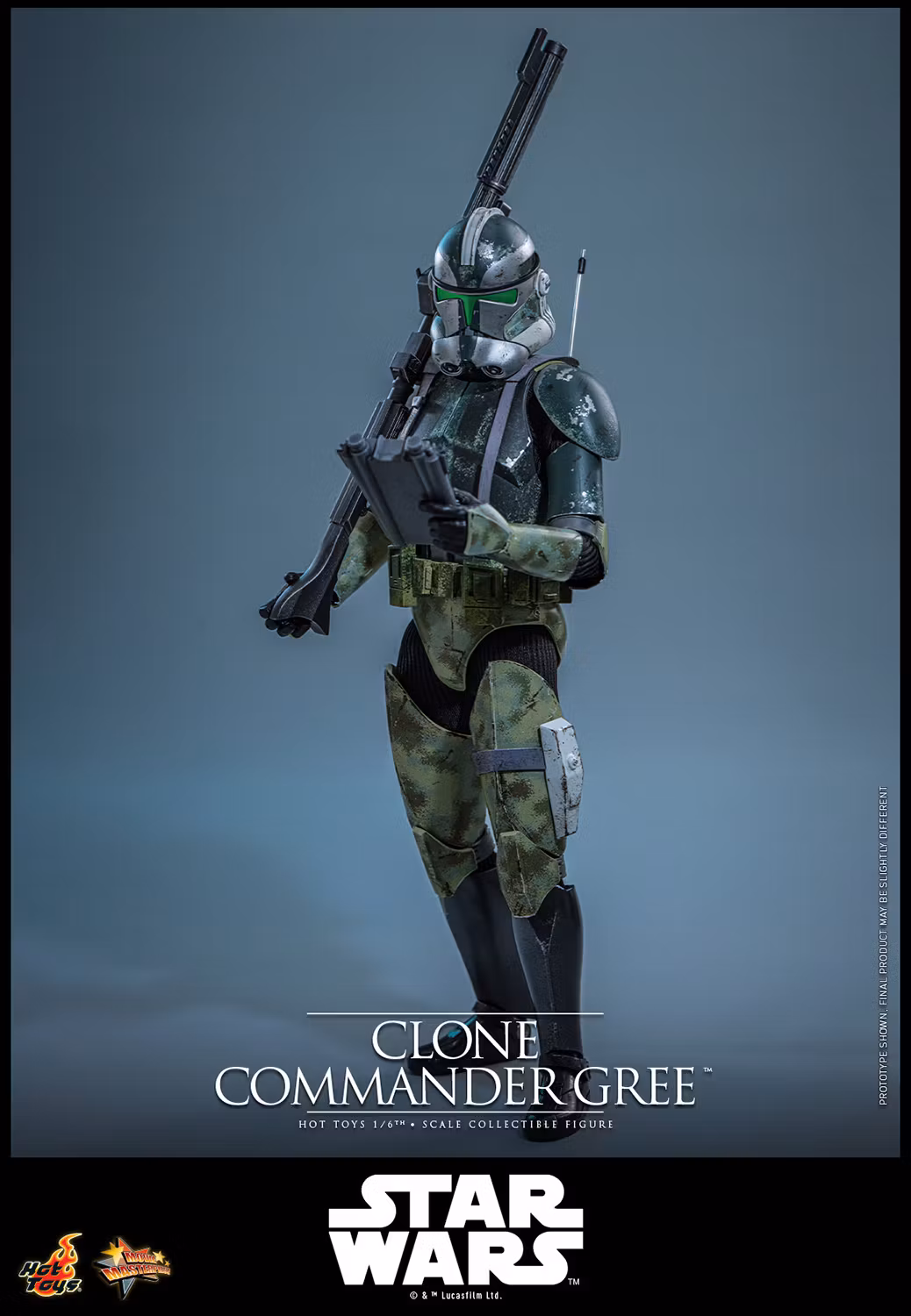 Star Wars: Revenge of the Sith MMS877 Clone Commander Gree 1/6th Scale Collectible Figure