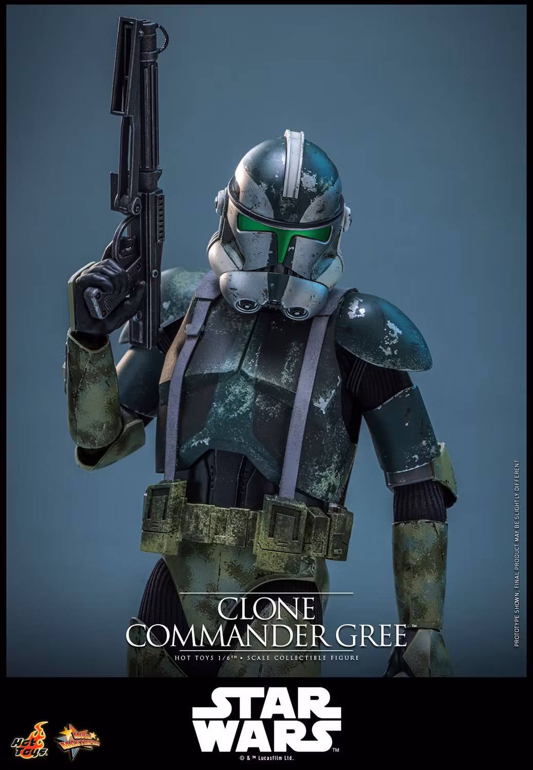 Star Wars: Revenge of the Sith MMS877 Clone Commander Gree 1/6th Scale Collectible Figure