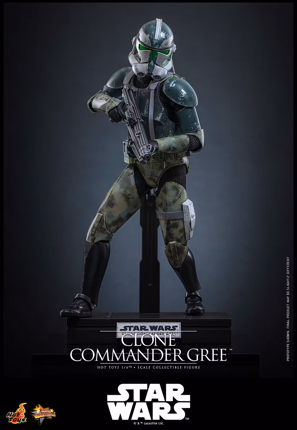 Star Wars: Revenge of the Sith MMS877 Clone Commander Gree 1/6th Scale Collectible Figure