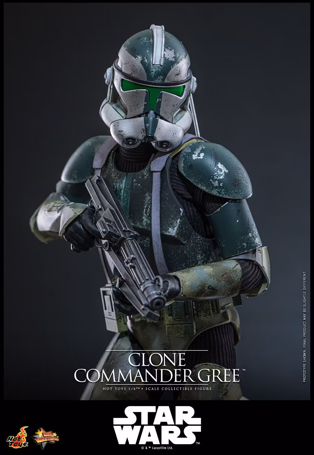 Star Wars: Revenge of the Sith MMS877 Clone Commander Gree 1/6th Scale Collectible Figure