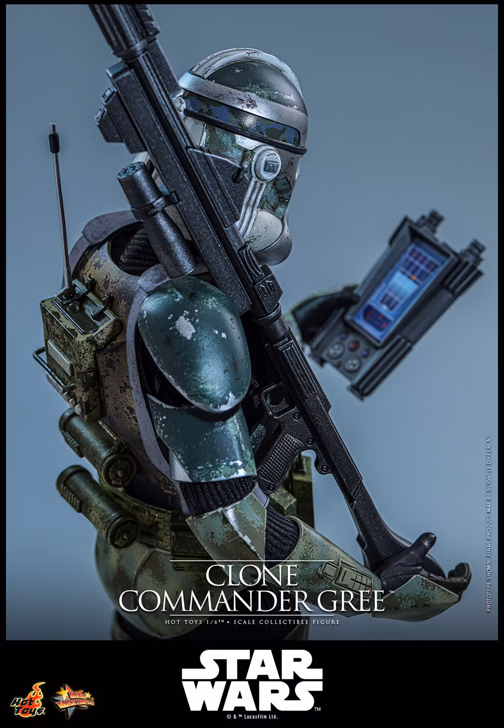 Star Wars: Revenge of the Sith MMS877 Clone Commander Gree 1/6th Scale Collectible Figure