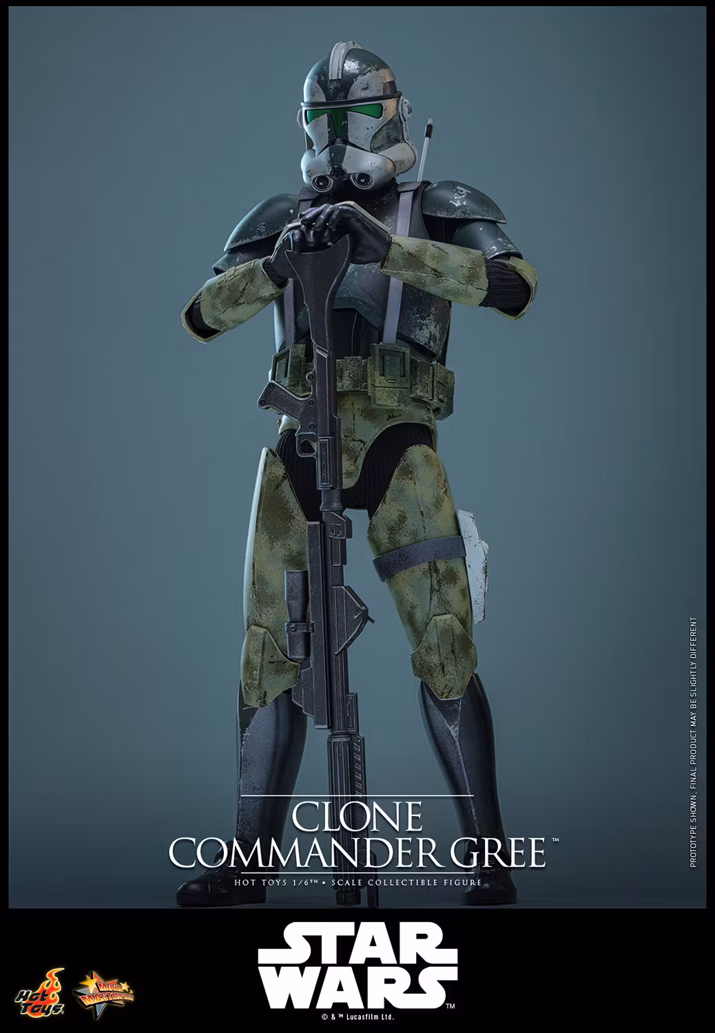 Star Wars: Revenge of the Sith MMS877 Clone Commander Gree 1/6th Scale Collectible Figure
