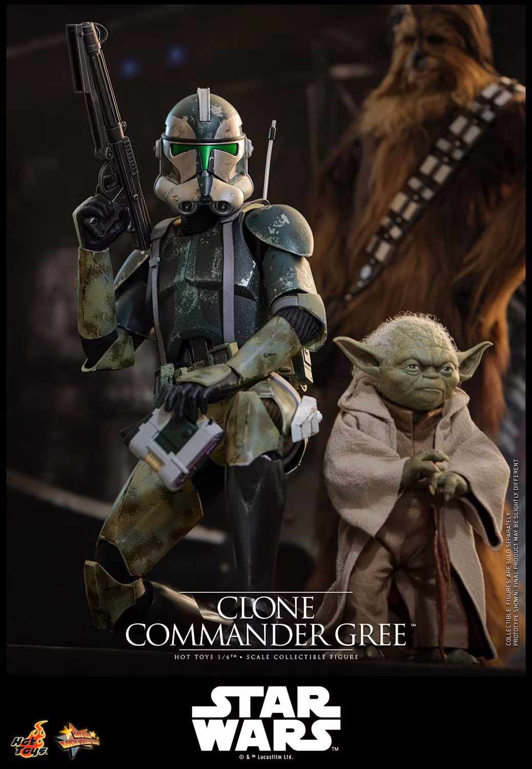Star Wars: Revenge of the Sith MMS877 Clone Commander Gree 1/6th Scale Collectible Figure