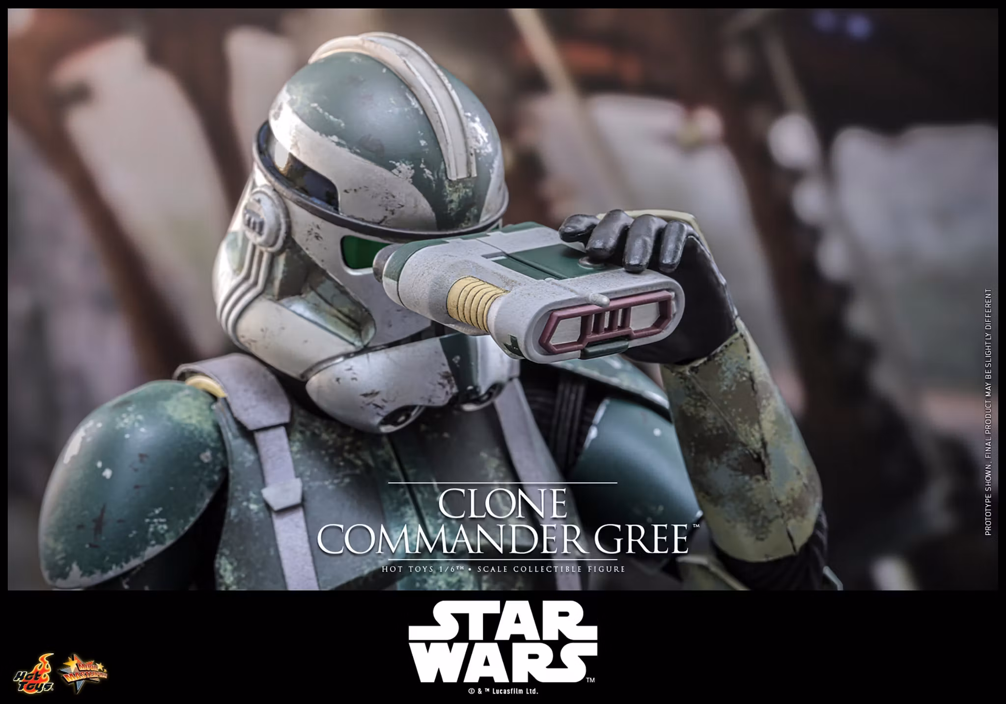 Star Wars: Revenge of the Sith MMS877 Clone Commander Gree 1/6th Scale Collectible Figure