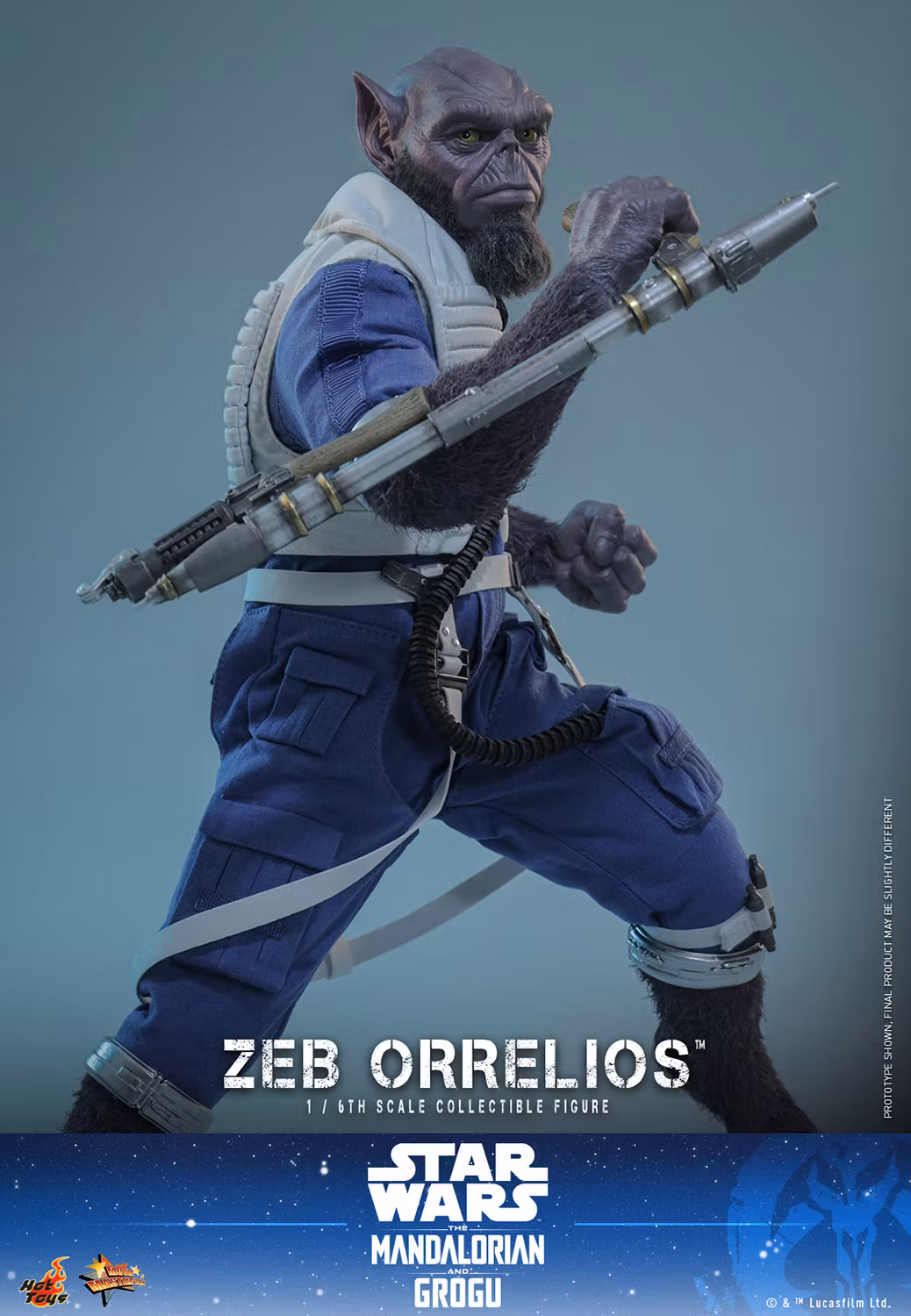 Star Wars: The Mandalorian & Grogu MMS876 Zeb Orrelios 1/6th Scale Collectible Figure
