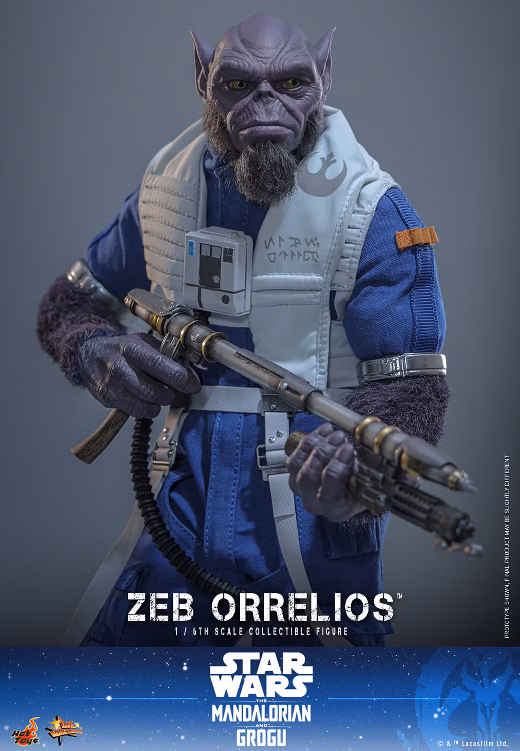 Star Wars: The Mandalorian & Grogu MMS876 Zeb Orrelios 1/6th Scale Collectible Figure