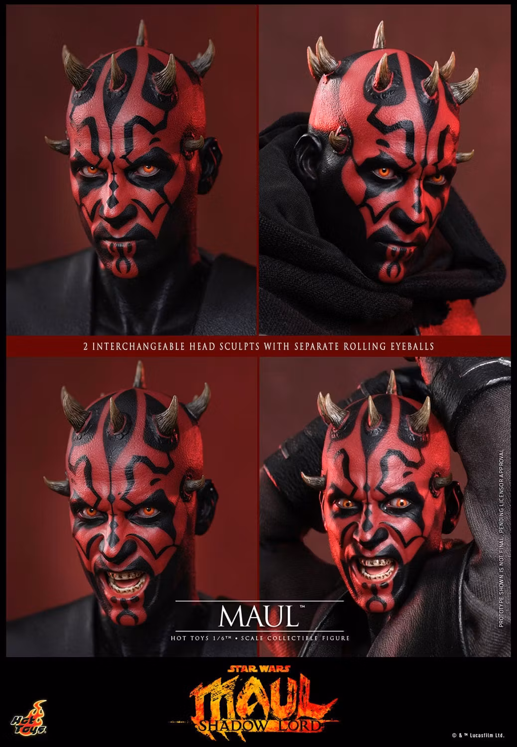 Star Wars: Maul - Shadow Lord TMS187 Maul 1/6th Scale Collectible Figure