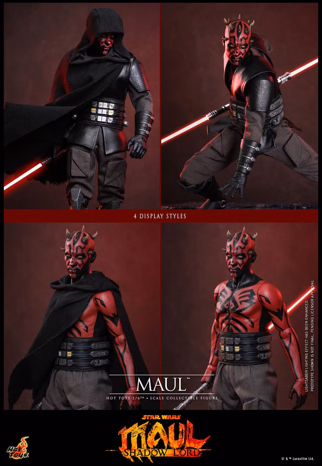 Star Wars: Maul - Shadow Lord TMS187 Maul 1/6th Scale Collectible Figure