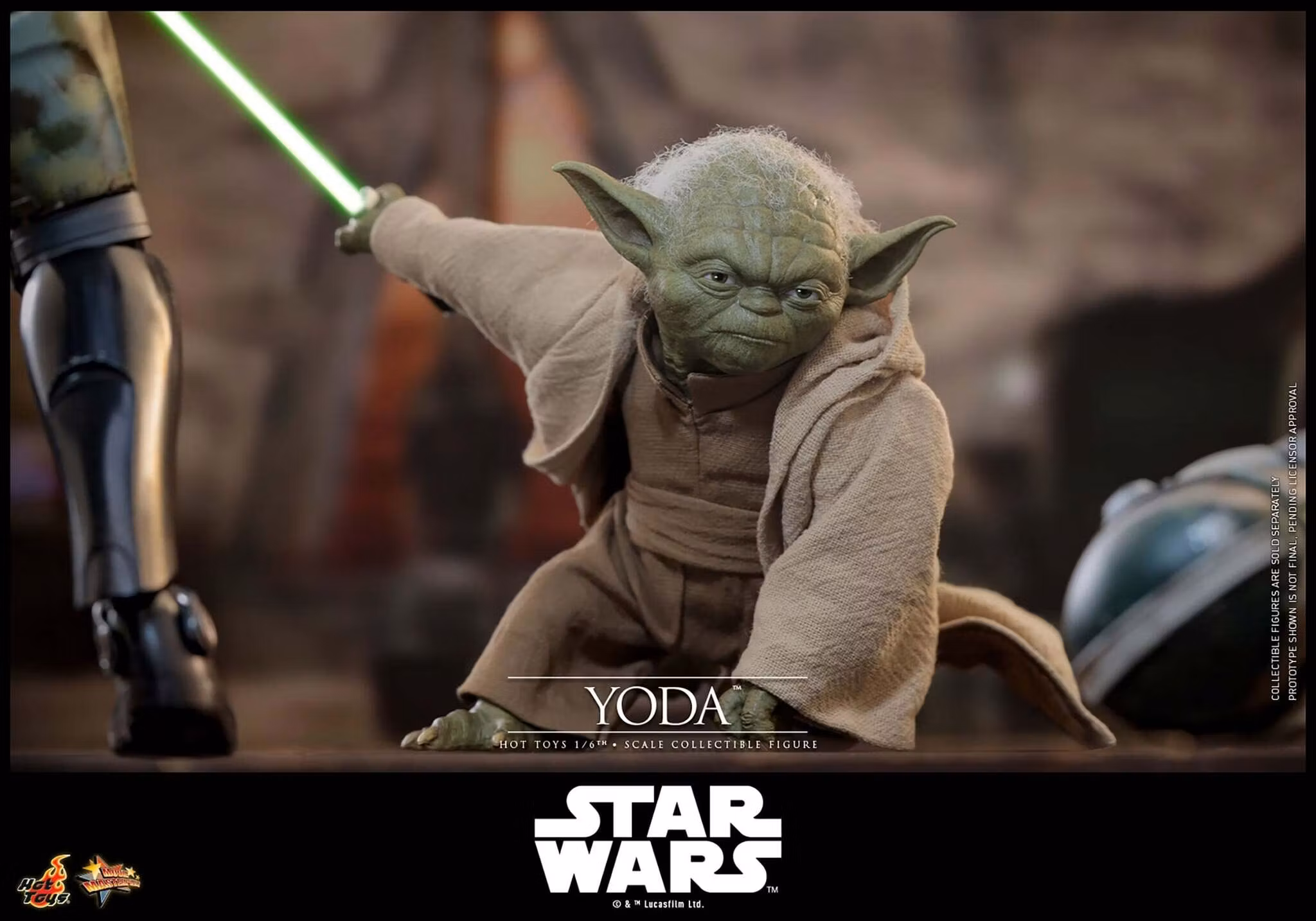 Star Wars: Revenge of the Sith MMS878 Yoda 1/6th Scale Collectible Figure