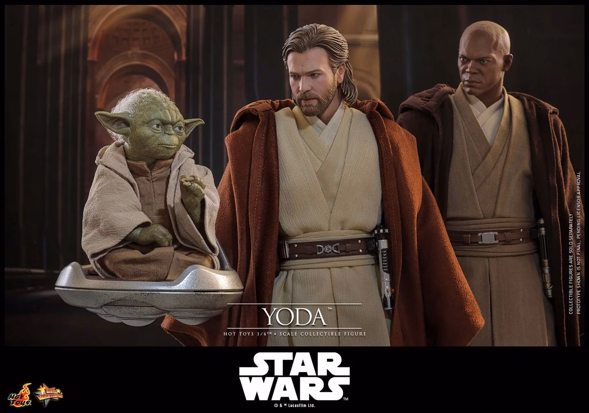 Star Wars: Revenge of the Sith MMS878 Yoda 1/6th Scale Collectible Figure