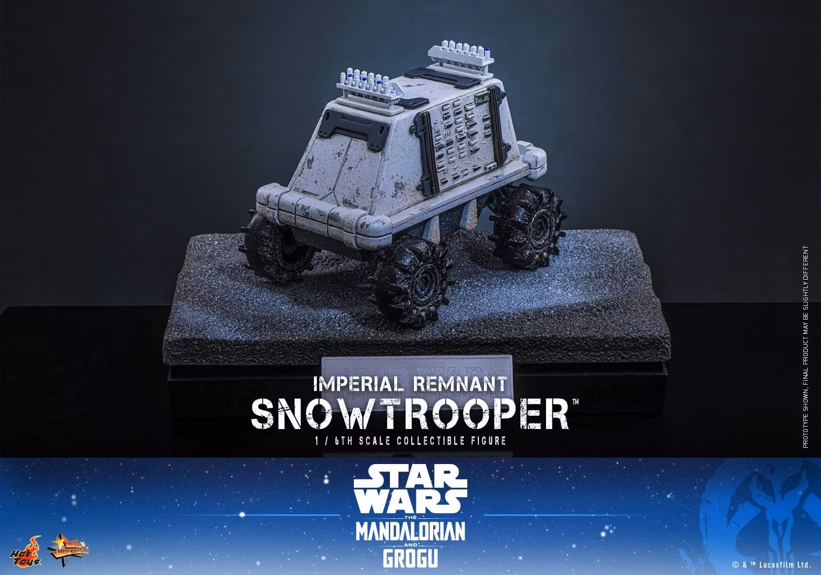 Star Wars: The Mandalorian & Grogu MMS838 Imperial Remnant Snowtrooper 1/6th Scale Collectible Figure