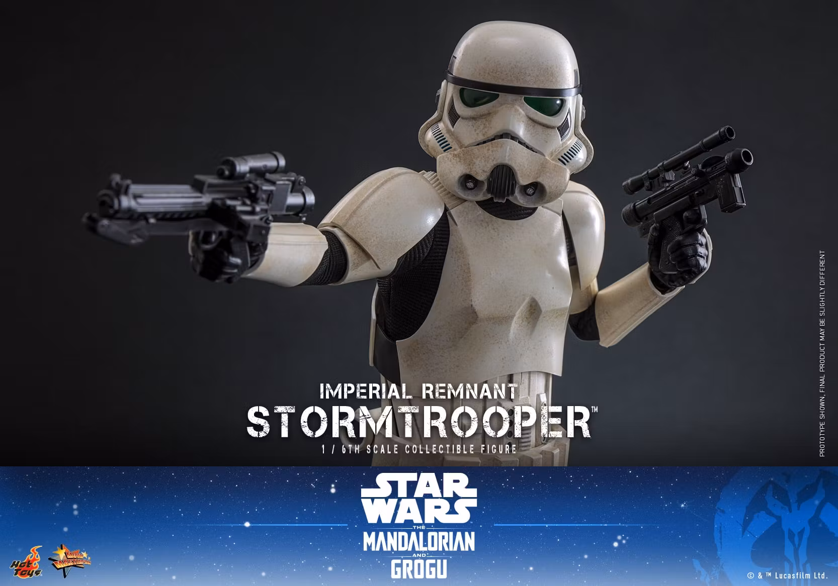 Star Wars: The Mandalorian & Grogu MMS836 Imperial Remnant Stormtrooper 1/6th Scale Collectible Figure