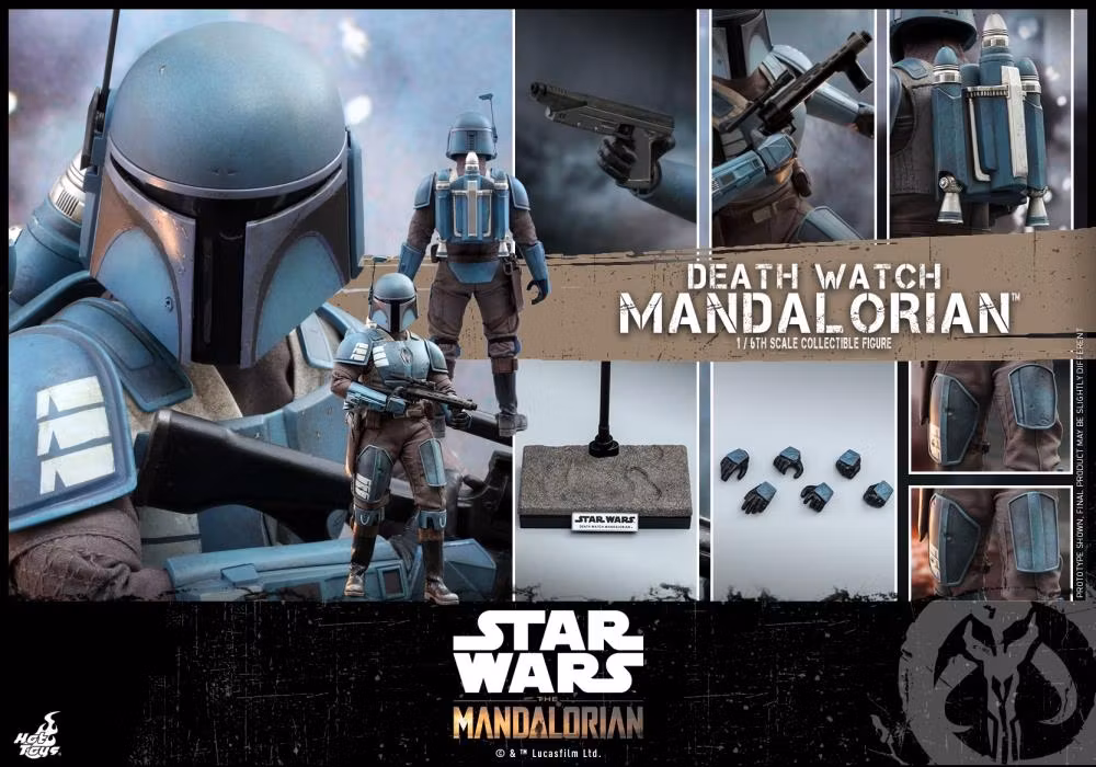 The Mandalorian TMS026 Death Watch Mandalorian 1/6 Scale Collectible Figure