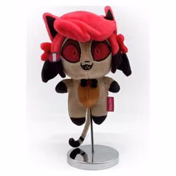 Hazbin Hotel Keychain Plush Alastor Kitty