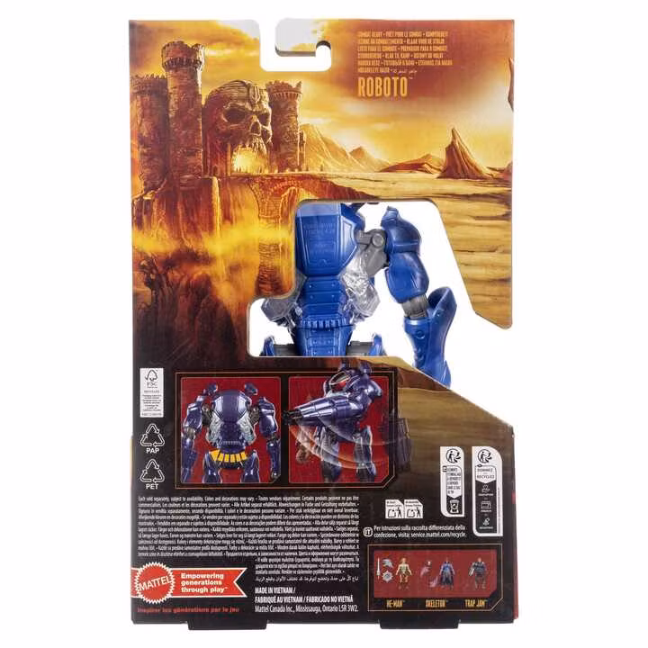 Masters of the Universe 2026 Movie Feature Action Figure Combat Ready Roboto